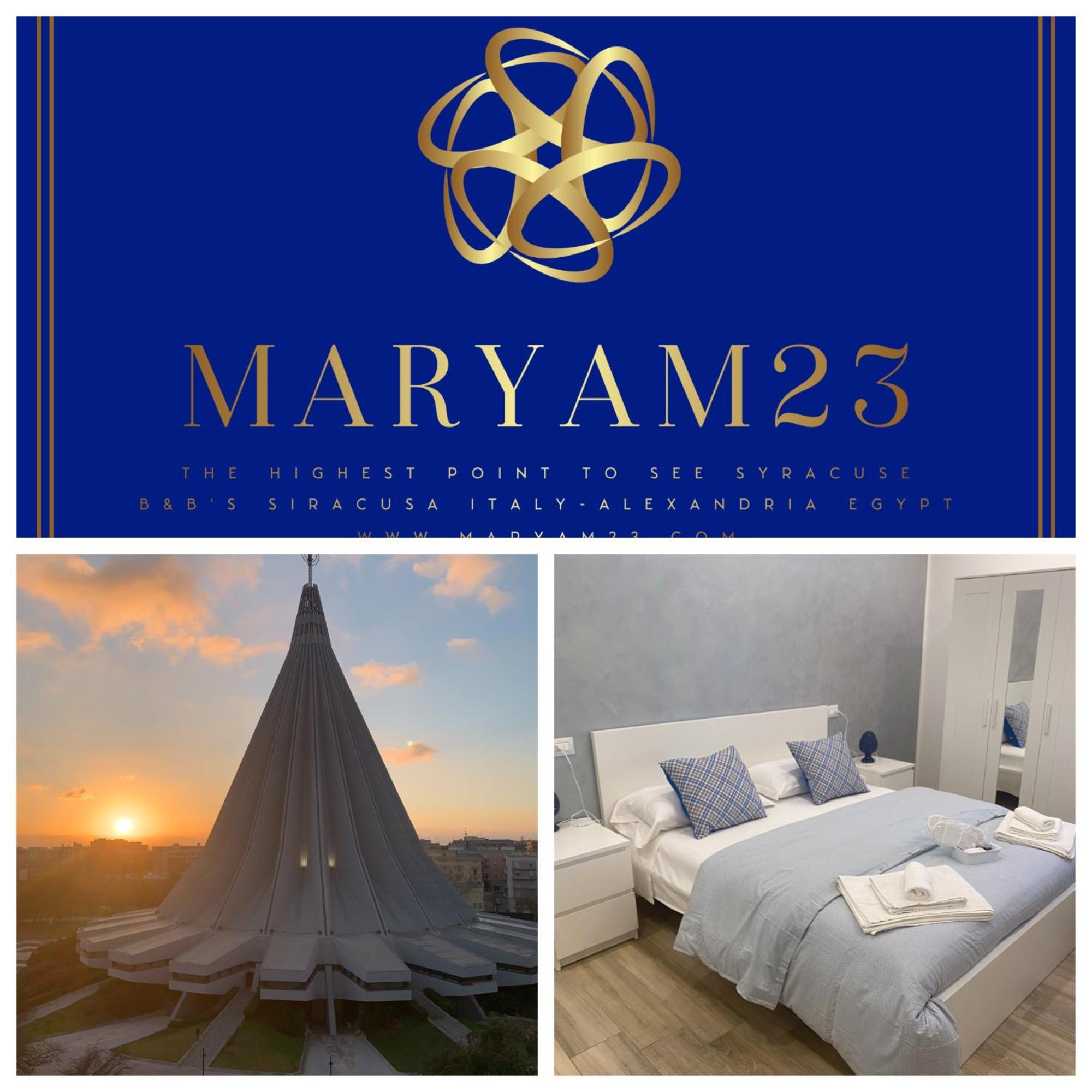 Bed and Breakfast Maryam23 Сиракузы Экстерьер фото